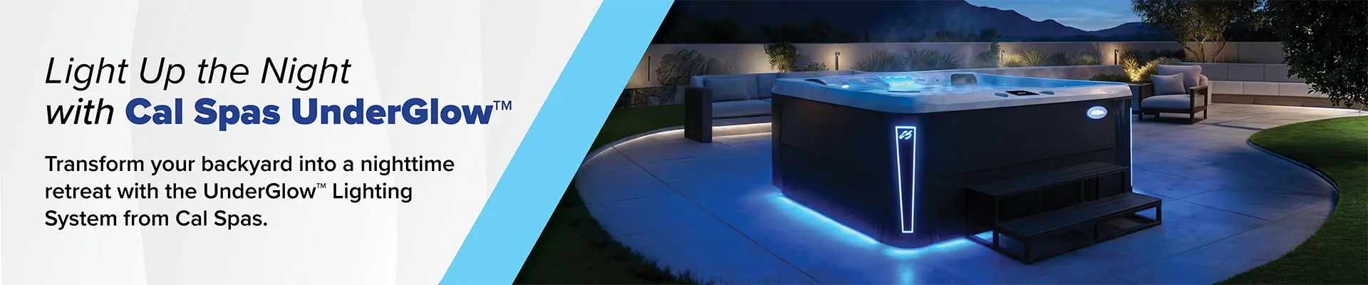 Calspas hot tub being used in a family setting - Mccook